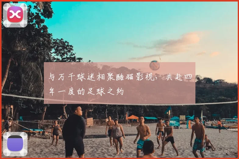 与万千球迷相聚酷猫影视，共赴四年一度的足球之约